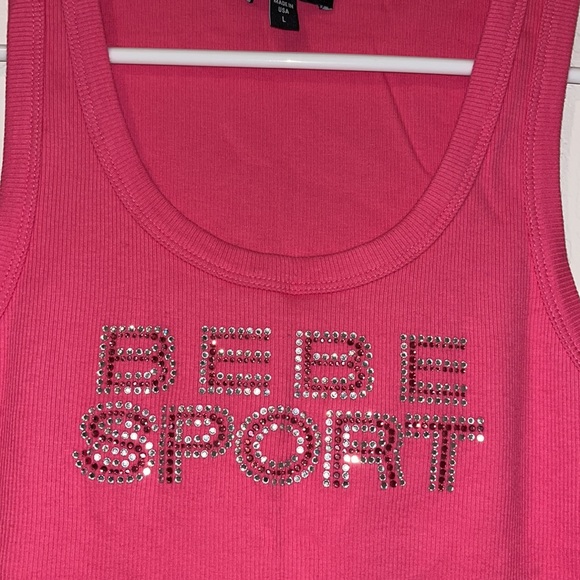 Bebe Sport Tank Top. - Picture 3 of 3
